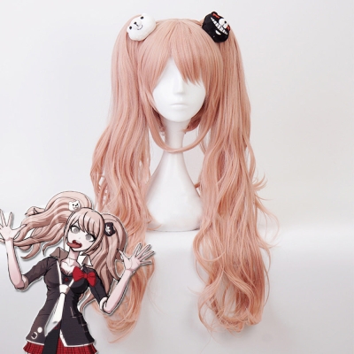 Danganronpa: Trigger Happy Havoc Junko Enoshima Orange Pink Cosplay Wig