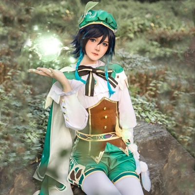 Venti from Genshin Impact Halloween Cosplay Costume