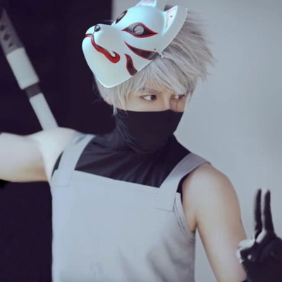Anbu's Hatake Kakashi Halloween Cosplay Costume