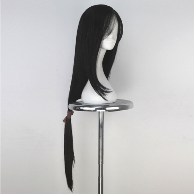 Final Fantasy VII Remake Rebirth FF7 Tifa Lockhart Black Cosplay Wig