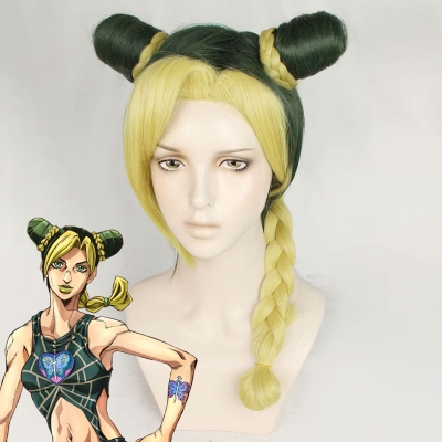 JoJo's Bizarre Adventure: Stone Ocean Anime Jolyne Cujoh Green Cosplay Wig