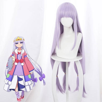 Sleepy Princess in the Demon Castle Princess Syalis Halloween Purple Cosplay Wig