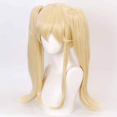 Female Naruto Uzumaki from Naruto Halloween Golden Cosplay Wig
