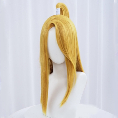 Deidara from Naruto Halloween Golden Cosplay Wig