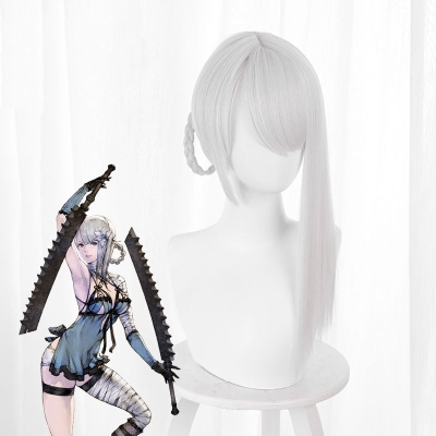 NIER Replicant Gestalt Kaine Silver Cosplay Wig