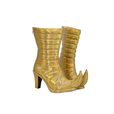 JoJo's Bizarre Adventure Giorno Giovanna Female Golden Cosplay Boots