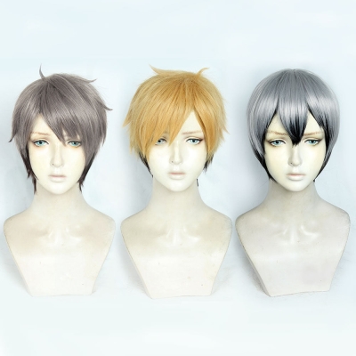 Haikyuu!! Season 4 Haikyuu!!: To the Top Osamu Miya Atsumu Miya Shinsuke Kita Halloween Cosplay Wig