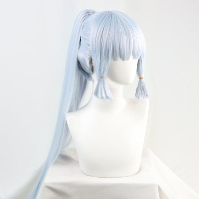 Genshin Impact Ayaka Blue Cosplay Wig