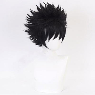 Shino Aburame from Naruto Halloween Black Cosplay Wig
