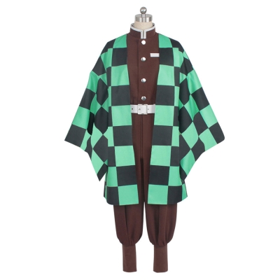 Demon Slayer: Kimetsu No Yaiba Tanjirou Kamado Animation Cosplay Costume