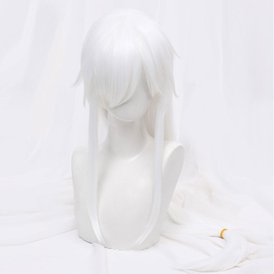 Cells At Work Code Black Neutrophil White Cosplay Wig