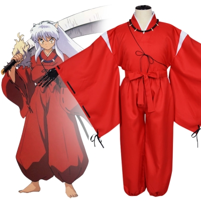 Inuyasha Inu-Yasha Cosplay Costume