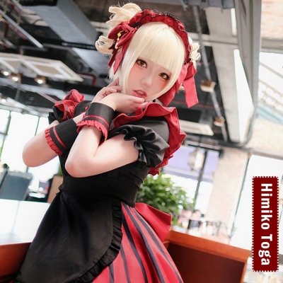 My Hero Academia Boku no Hero Akademia Himiko Toga Maid Halloween Cosplay Costume