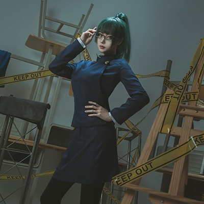 Jujutsu Kaisen Sorcery Fight Maki Zenin Cosplay Costume