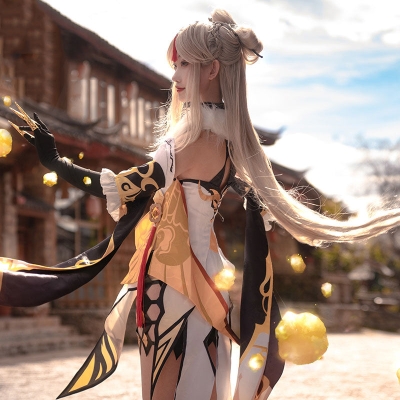 Genshin Impact Ningguang Cosplay Costume