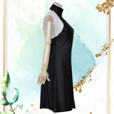 Konan from Naruto Halloween Black Dress Cosplay Costume