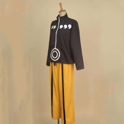 Uzumaki Naruto Nine-Tails Bijuu Mode from Naruto Halloween Cosplay Costume
