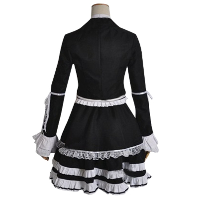 Danganronpa Dangan Ronpa Celestia Ludenberg Dress Cosplay Costume