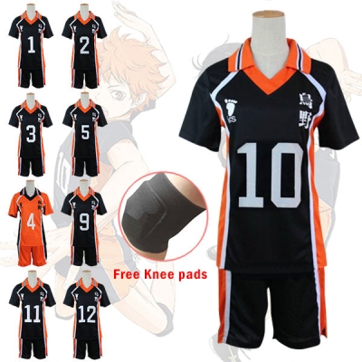 Haikyuu HaikyuShoyo Hinata Tobio Kageyama Kei Tsukishima Daichi Sawamura Ryuunosuke TANAKA Yuu Nishinoya Koushi Sugawara Halloween Cosplay Costume