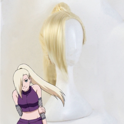 Ino Yamanaka from Naruto Halloween Golden Cosplay Wig
