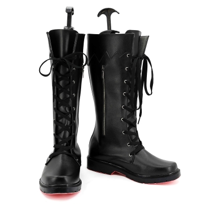 Final Fantasy XV FFXV Noctis Lucis Caelum Black Shoes Cosplay Boots