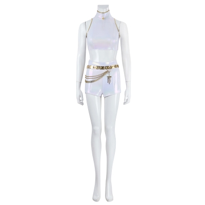 Kpop Demon Hunters What It Sounds Like Rumi Premium Edition Cosplay Costume