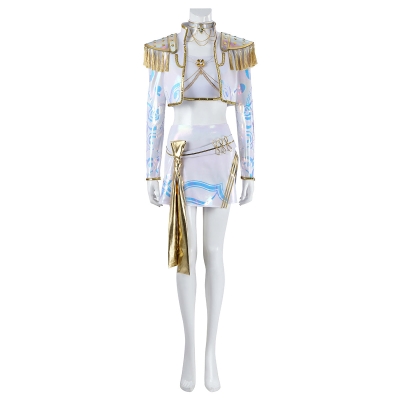 Kpop Demon Hunters What It Sounds Like Mira Premium Edition Cosplay Costume
