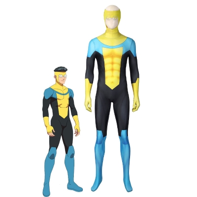 Invincible Mark Grayson Jumpsuit Cosplay Costumes