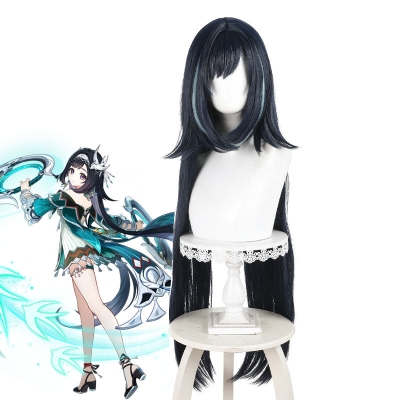 Game Genshin Impact Lan Yan Cosplay Wigs
