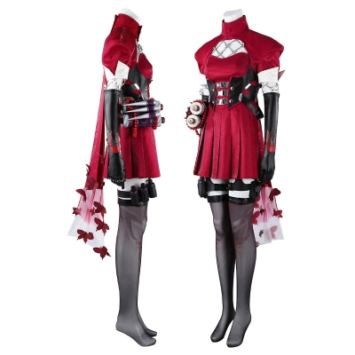 Marvel Rivals Psylocke Blood Kariudo Skin Cosplay Costumes