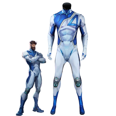 Marvel Rivals Mister Fantastic Jumpsuit Cosplay Costumes