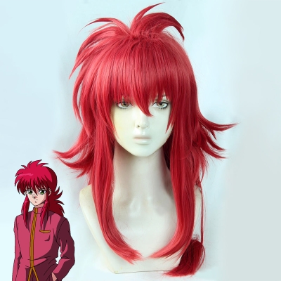 YuYu Hakusho Yoko Kurama Shuichi Minamino Red Cosplay Wig