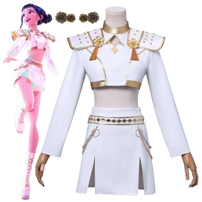 Kpop Demon Hunters What It Sounds Like Zoey Cosplay Costume