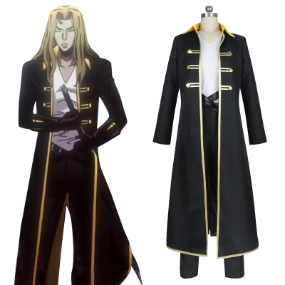 Castlevania Season 2 2018 Anime Alucard Cosplay Costume