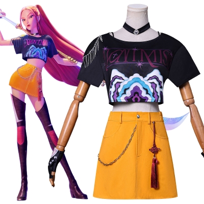 Kpop Demon Hunters Mira Cosplay Costume
