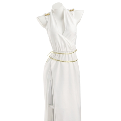 Baldur's Gate III Baldur s Gate 3 BG3 Shadowheart Elegant Robe White Dress Only Robe Cosplay