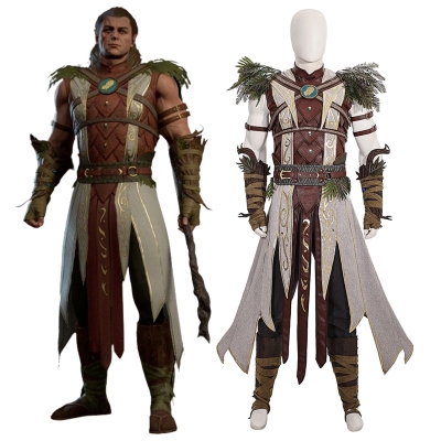 Baldur's Gate III Baldur s Gate 3 BG3 Halsin Cosplay Costume