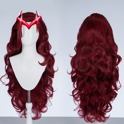 Marvel Rivals Scarlet Witch Cosplay Wigs