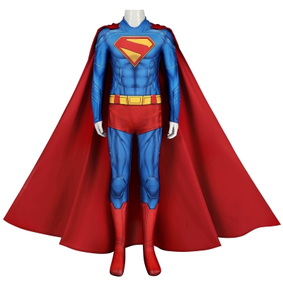 Kid Size Superman: Legacy Clark Kent Superman Cosplay Costume