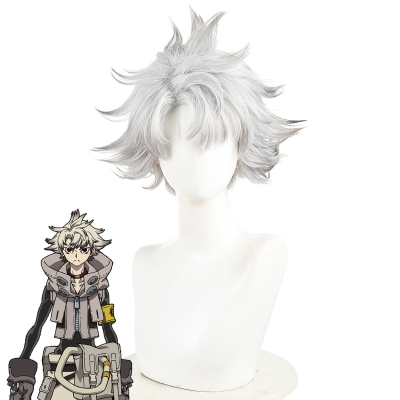 Gachiakuta Rudo Surebrec White Cosplay Wig