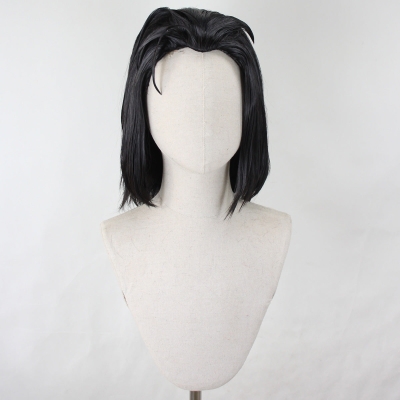 Blue Eye Samurai Taigen Black Cosplay Wig