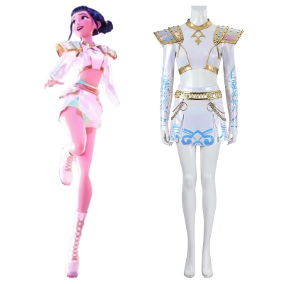 Kpop Demon Hunters What It Sounds Like Zoey Premium Edition Cosplay Costume
