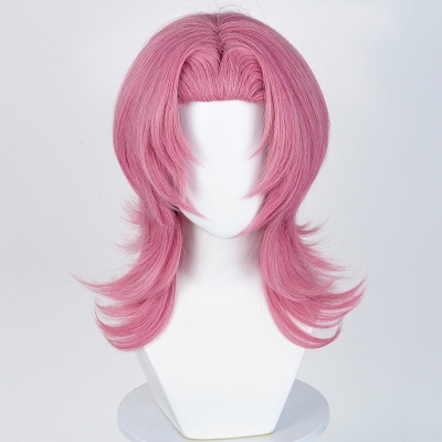Kpop Demon Hunters Saja Boys Romance Saja Pink Cosplay Wig