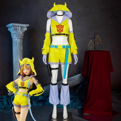 Transformers Female Bumblebee Cosplay Costume