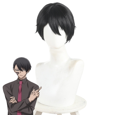 Tougen Anki Naito Mudano Black Cosplay Wig