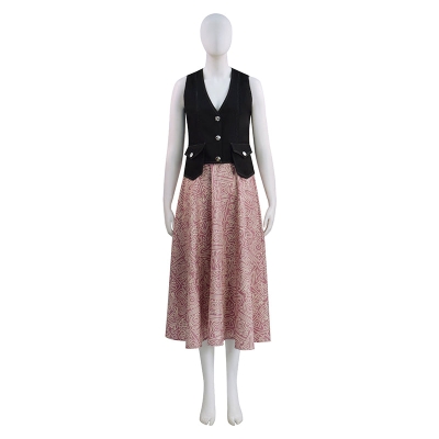 The Hunger Games Lucy Gray Baird Cosplay Costume Fancy Dress Halloween Outfit