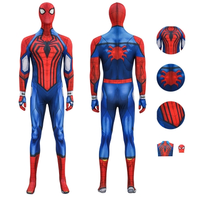 Sipderman Cosplay Costume Marvel Tokon Fighting Souls Printed Halloween Outfit