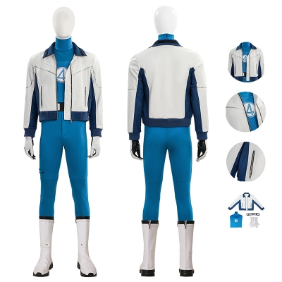 Avengers 5 Doomsday Mr. Fantastic Reed Richards Cosplay Costume Halloween Suit