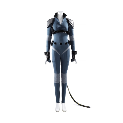 Absolute Catwoman Selina Kyle Cosplay Costume Selinda Cosplay Blue Halloween Outfit