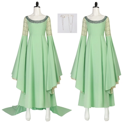 The Lord Of Rings Arwen Cosplay Costume Female Halloween Suit